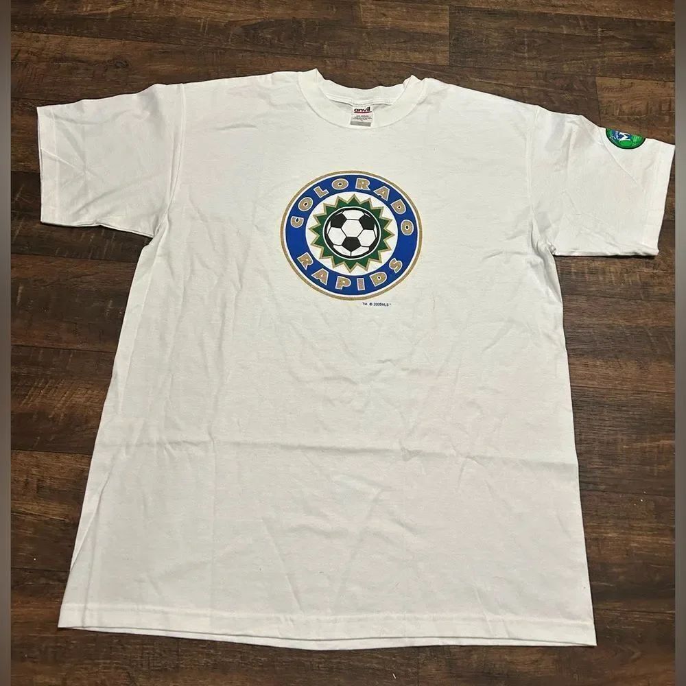 Vintage Y2K MLS Colorado Rapids Soccer Tshirt NWOT